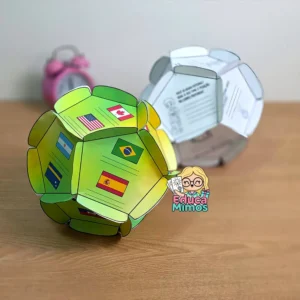 Bola 3D Copa do Mundo 2026