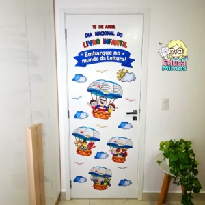 Painel de Porta Dia do Livro