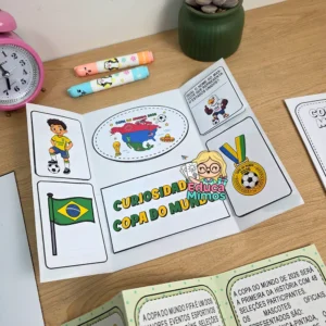 Lapbook Copa do Mundo 2026