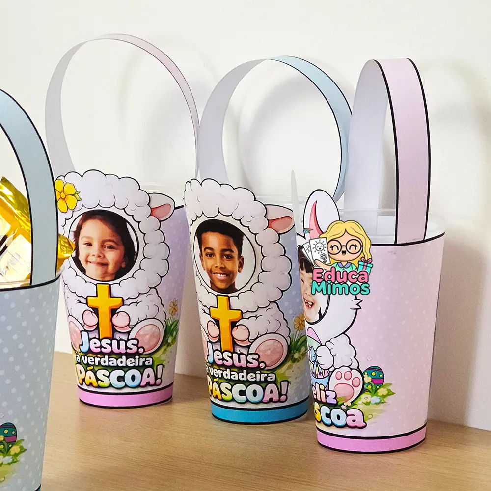 Pascoa - Lembrancinhas com Alça - Imagem 3