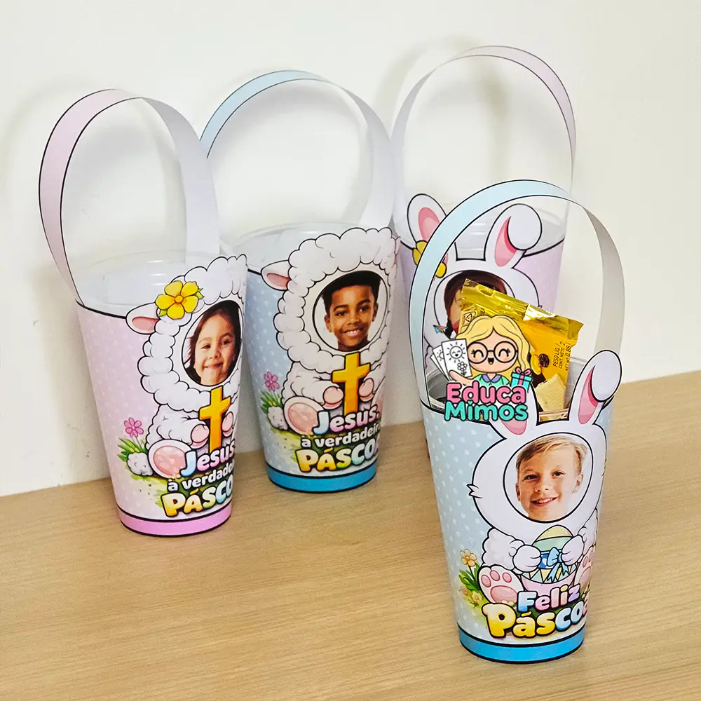 Pascoa - Lembrancinhas com Alça - Imagem 2