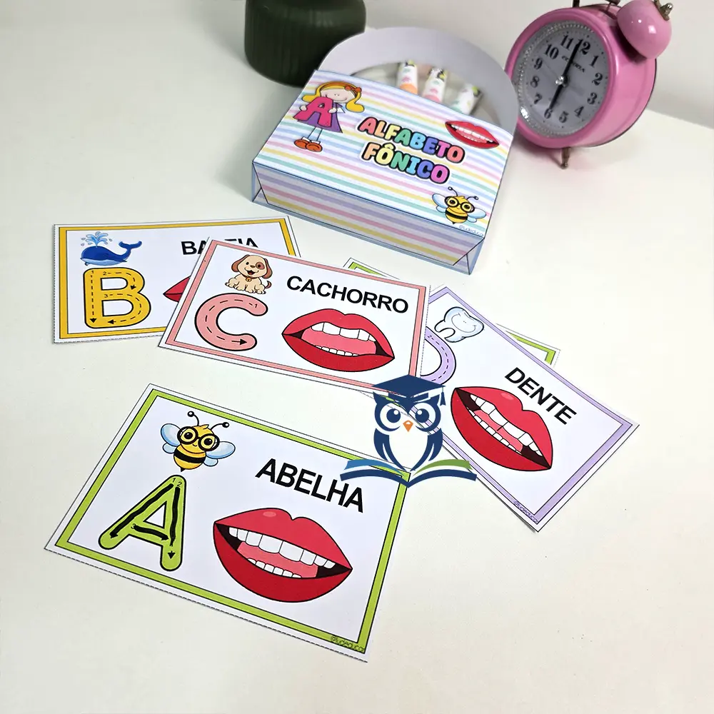 Sacola alfabeto fônico