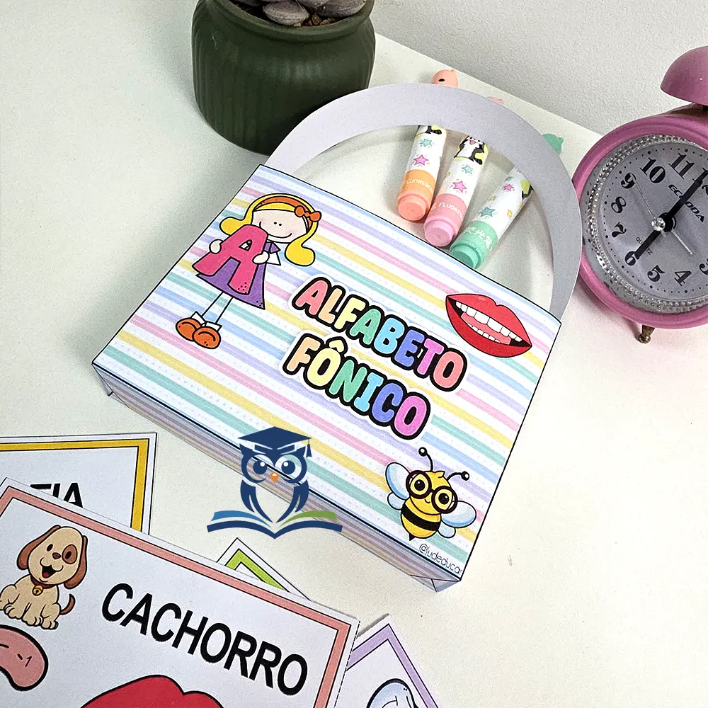 Sacola alfabeto fônico - Imagem 2