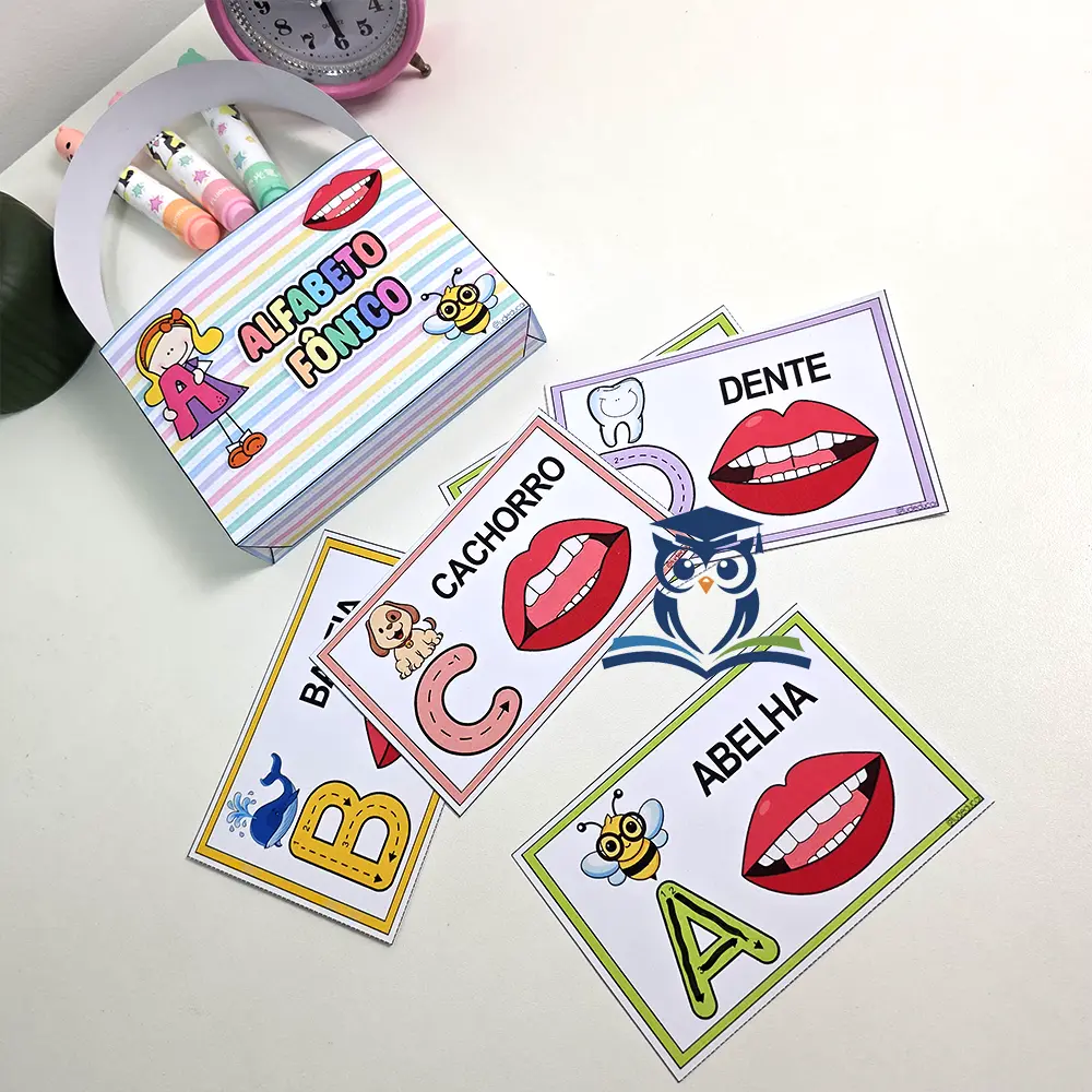 Sacola alfabeto fônico - Imagem 4