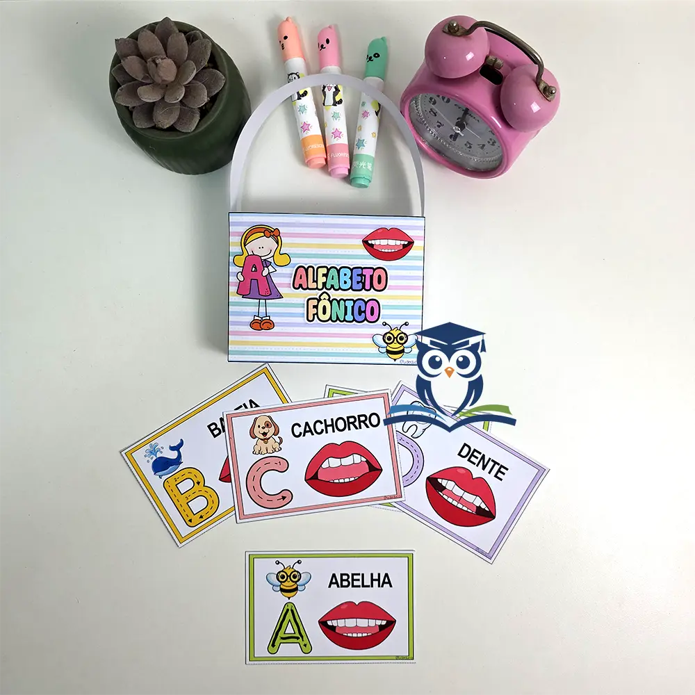 Sacola alfabeto fônico - Imagem 3